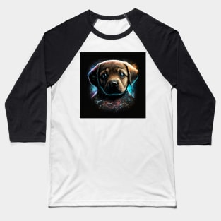 Puppy doggy dog sci-fi Baseball T-Shirt